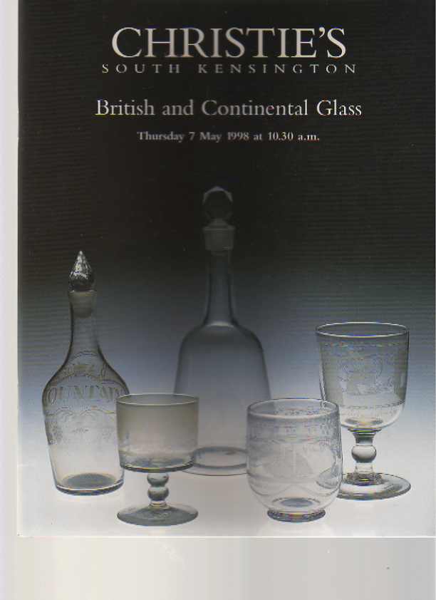 Christies May 1998 British and Continental Glass