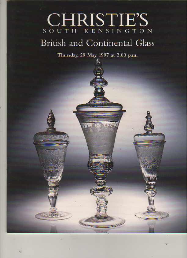 Christies May 1997 British and Continental Glass