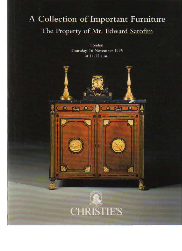 Christies 1995 Sarofim Collection Important Furniture