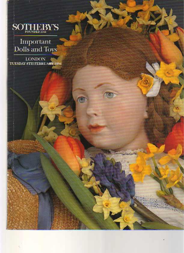 Sothebys 1994 Important Dolls and Toys (Digital Only)