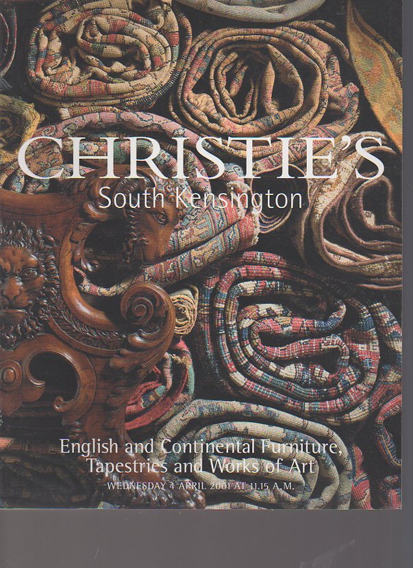 Christies 2001 English & Continental Furniture, Works of Art