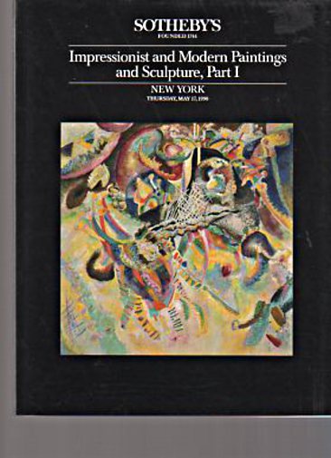 Sothebys May 1990 Impressionist & Modern Paintings Sculpture Part I Sothebys May 1990 Impressionist & Modern Paintings Sculpture Part I
