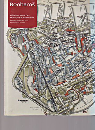 Bonhams 2005 Collectors Motor Cars, Motorcycles Automobilia