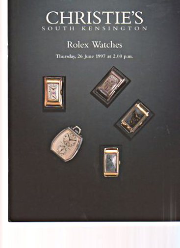 Christies 1997 Rolex Watches