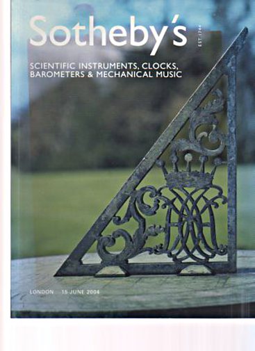 Sothebys 2004 Scientific Instruments, Clocks, Barometers