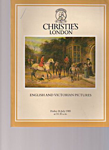 Christies 1985 English and Victorian Pictures
