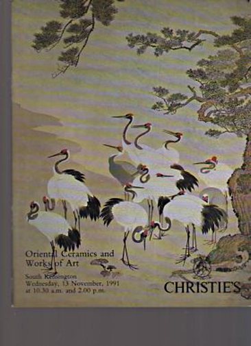 Christies 1991 Oriental Ceramics and Works of Art
