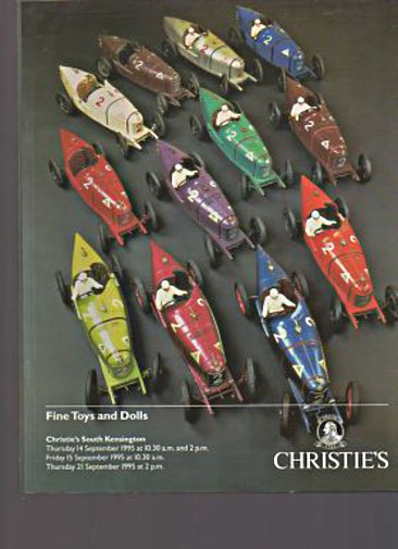 Christies 1995 Fine Toys and Dolls - Click Image to Close