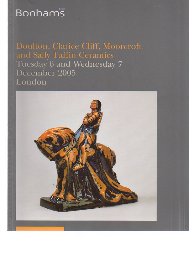 Bonhams 2005 Doulton, Moorcroft & Clarice Cliff, Sally Tuffin