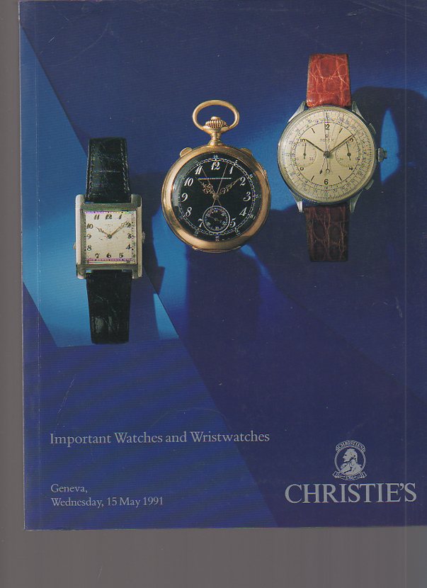 Christies 1991 Important Watches and Wristwatches