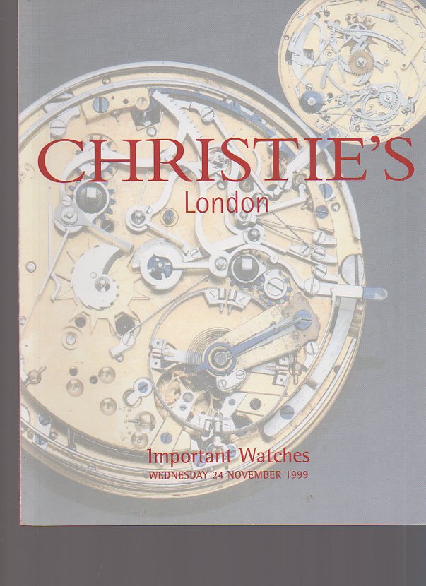 Christies 1999 Important Watches