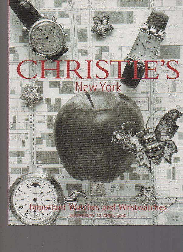 Christies April 2000 Important Watches and Wristwatches