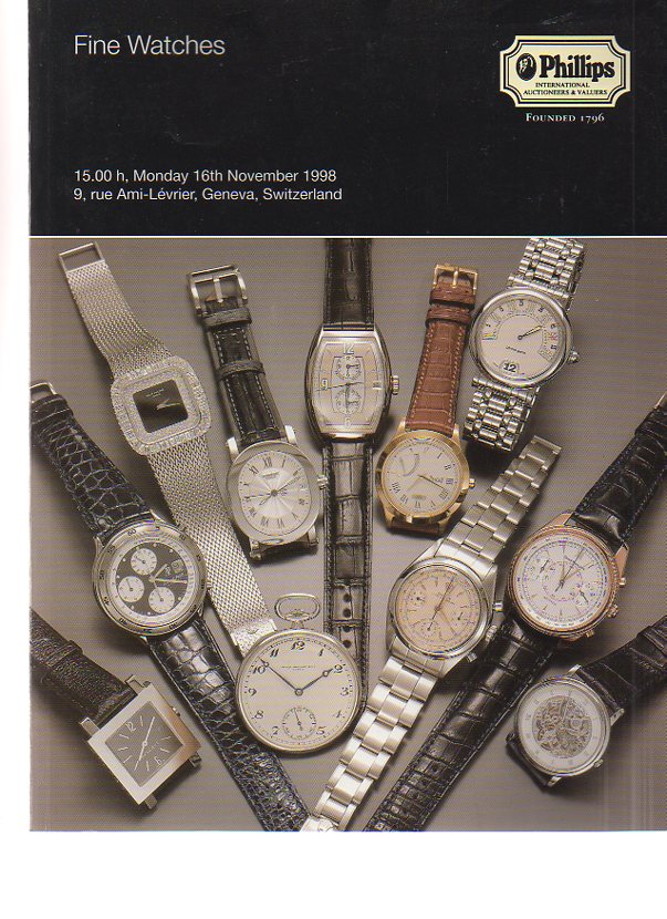 Phillips 1998 Fine Watches