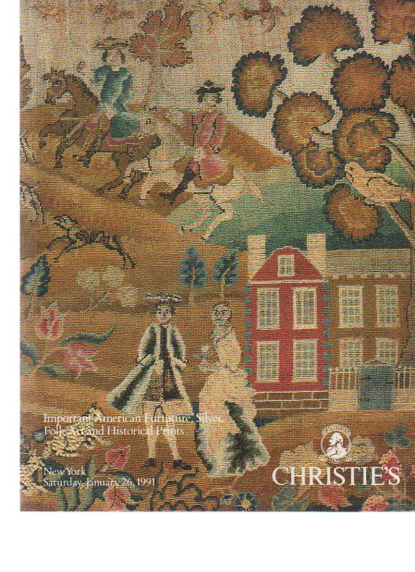 Christies January 1991 Important American Furniture, Folk Art