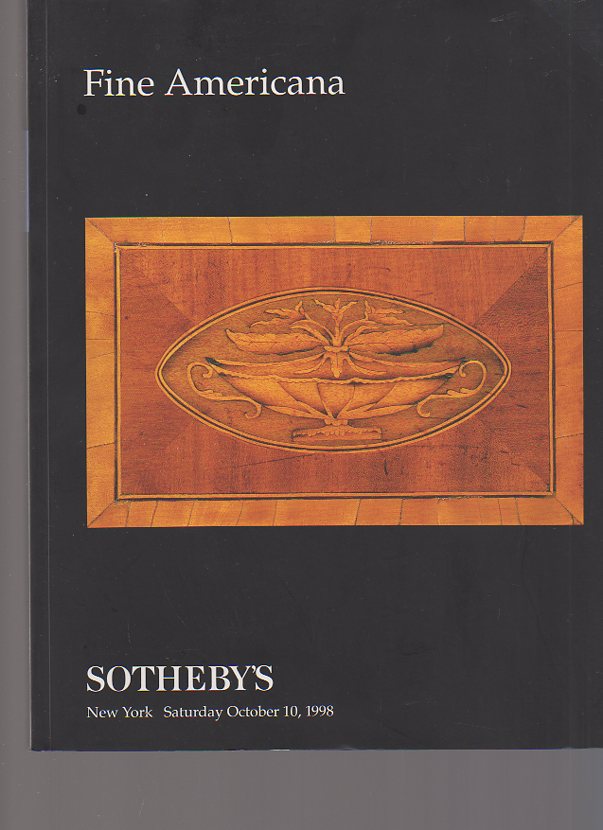 Sothebys 1998 Fine Americana