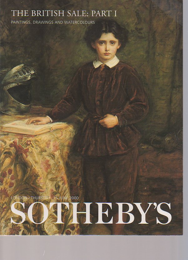 Sothebys June 2000 British Paintings, Drawings & Watercolours - Part I