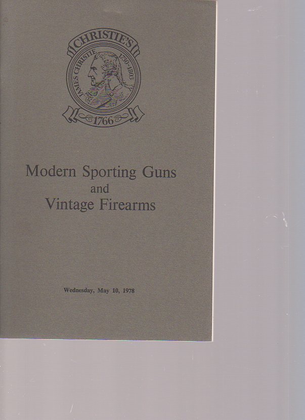 Christies 1978 Modern Sporting Guns, Vintage Firearms
