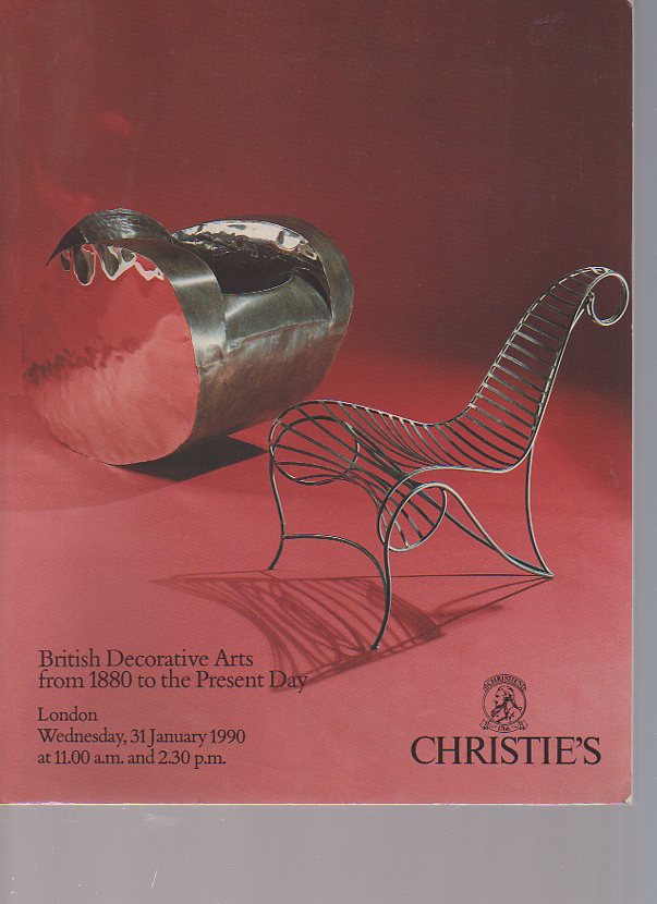 Christies 1990 British Decorative Arts from 1880