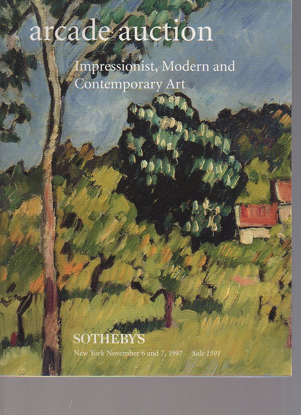 Sothebys November 1997 Impressionist, Modern & Contemporary Art