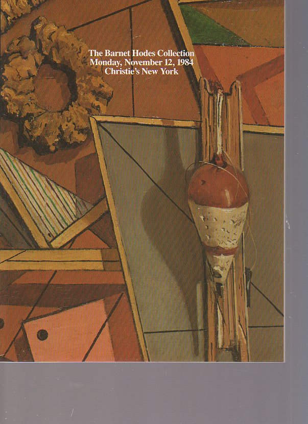 Christies 1984 The Barnet Hodes Collection