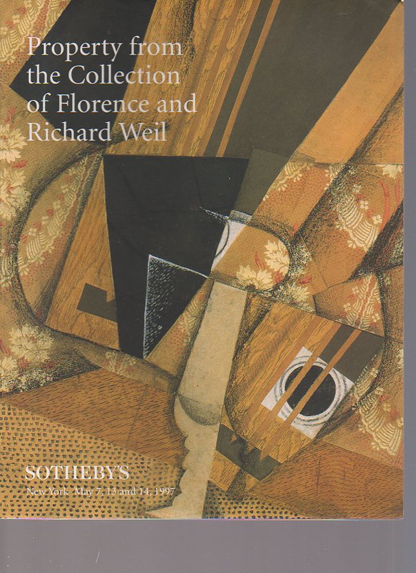 Sothebys 1997 Florence & Richard Weil Collection