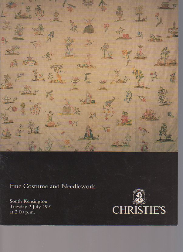 Christies 1991 Fine Costume and Needlework