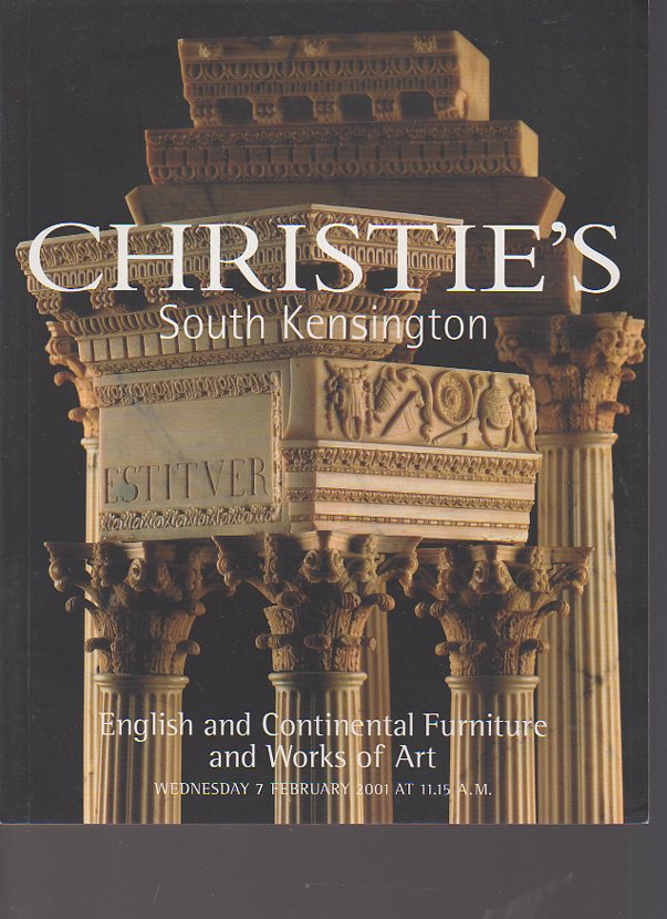 Christies February 2001 English & Continental Furniture, Works of Art