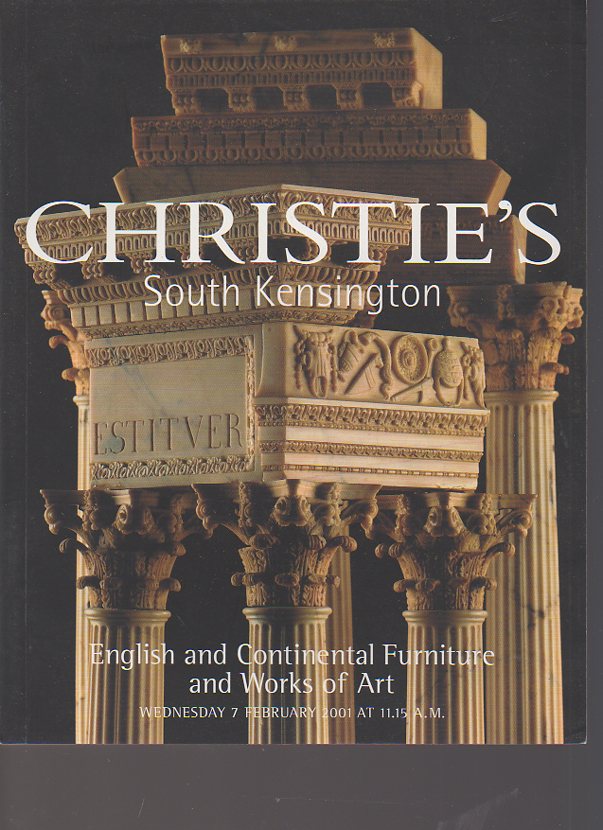 Christies February 2001 English & Continental Furniture, Works of Art