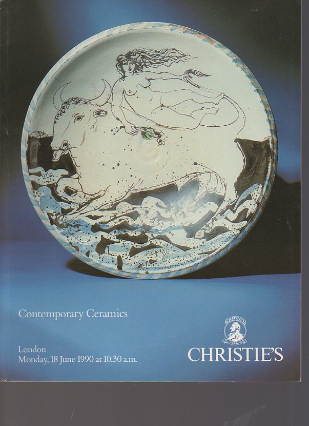 Christies 1990 Contemporary Ceramics