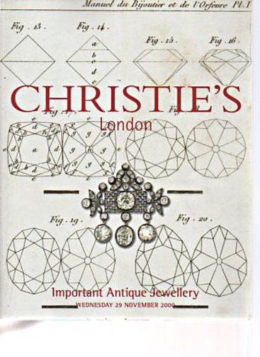 Christies 2000 Important Antique Jewellery (Digital Only)