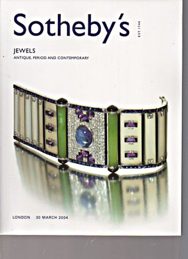 Sothebys March 2004 Jewels Antique, Period & Contemporary