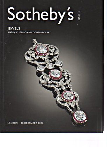Sothebys 2004 Jewels Antique, Period & Contemporary