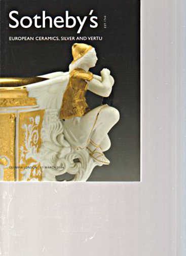 Sothebys March 2004 European Ceramics, Silver and Vertu