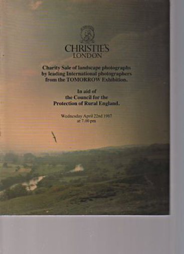 Christies 1987 English Landscapes from Tomorrow Exhibition