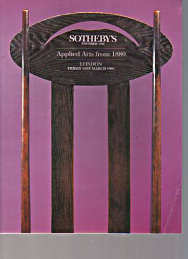 Sothebys 1995 Applied Arts from 1880
