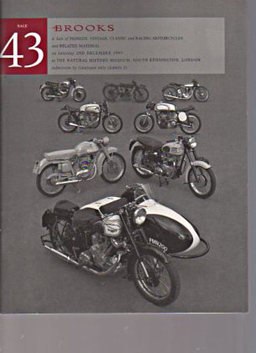 Brooks December 1995 Pioneer, Vintage, Classic & Racing Motorcycles