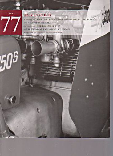 Brooks Dec 1997 Pioneer, Vintage, Classic & Racing Motorcycles (Digital only)