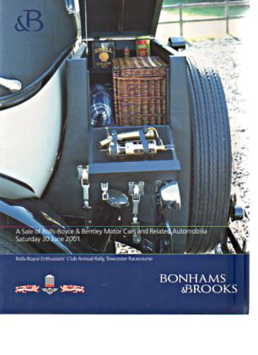 Bonhams & Brooks 2001 Rolls-Royce & Bentley Motor Cars