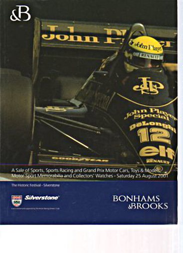 Bonhams 2001 Sports, Racing & Grand Prix Cars, Watches, etc - Click Image to Close