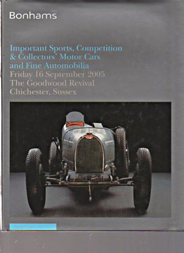 Bonhams 2005 Sports, Competition & Collectors Cars