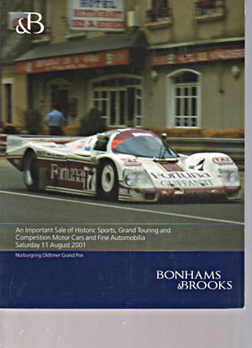 Bonhams & Brooks 2001 Historic Sports, Touring, Competition Cars - Click Image to Close