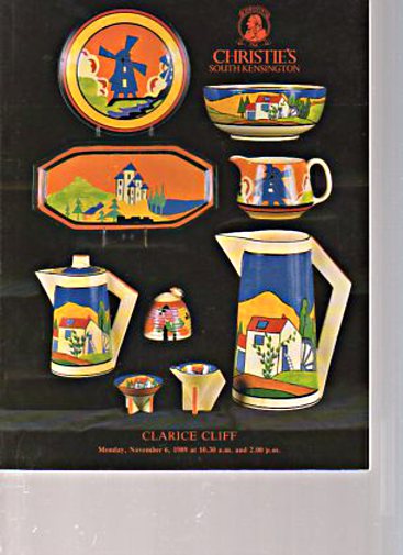 Christies November 1989 Clarice Cliff