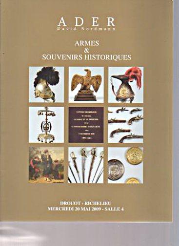 Ader 2009 Arms & Historic Souvenirs