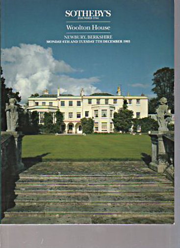 Sothebys 1993 Woolton House, Newbury, Berkshire