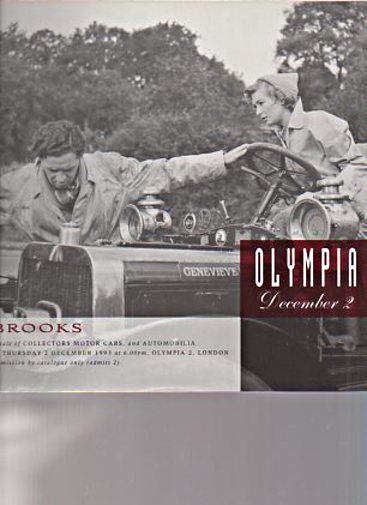 Brooks December 1993 Collectors Motor Cars & Automobilia (Digital only)
