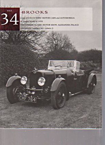 Brooks 1995 Collectors Motor Cars & Automobilia (Digital only)