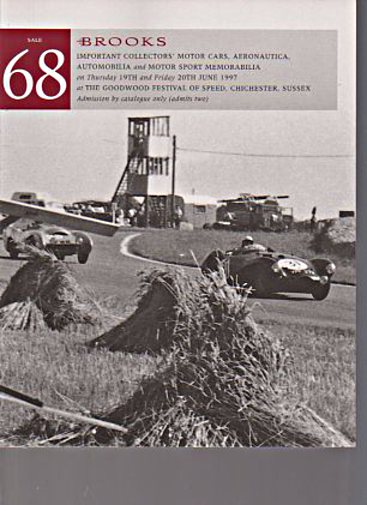 Brooks 1997 Important Collectors Motor Cars & Aeronautica (Digital only)