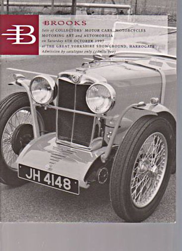Brooks 1997 Collectors Motor Cars, Motorcycles