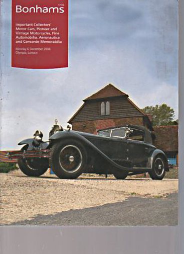 Bonhams 2004 Collectors Cars, Motorcycles, Concorde Memorabilia