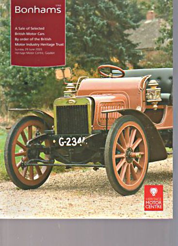 Bonhams 2003 British Motor Cars